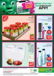 Gazetka promocyjna Marktkauf - Prospekt - Gazetka - ważna od 25.07 do 25.07.2026 - strona 44 - produkty: Astra, creme, deka, eis, eiscreme, eismaschine, ente, Gläser, glaskaraffe, joghur, joghurt, Karaffe, kompressor, lack, olive, oliven, reis, rezept, ring, sac, Sorbet, Sprudel, spülmaschinen, tee, Ti, wasser, wassersprudler, ZTE