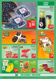 Gazetka promocyjna Marktkauf - Prospekt - Gazetka - ważna od 25.07 do 25.07.2026 - strona 8 - produkty: Behälter, decke, Deckel, deka, eis, korb, Mixer, reis, rwe, smoothie, tafeläpfel, tafeltrauben, Ti, trauben, ZTE