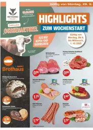 Gazetka promocyjna Vmarkt - Prospekte - Gazetka - ważna od 01.10 do 01.10.2025 - strona 22 - produkty: auer, Bau, Bauer, brot, chili, eis, fleisch, gelee, hackfleisch, kabanos, Kraut, Laufen, Mantel, mehl, merl, Mett, mettwurst, natur, schoko, schwein, schweine, snack, wein, weine, wurst