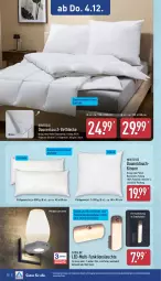 Gazetka promocyjna Aldi Nord - Von Montag - Gazetka - ważna od 06.12 do 06.12.2025 - strona 26 - produkty: Bau, baumwolle, bett, decke, dell, gin, kissen, Lampe, Leuchte, LG, Mode, Nachtlicht, Ria, rwe, steckdose, Tasche, taschen, taschenlampe, Ti, wolle, ZTE