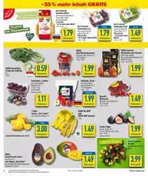 Gazetka promocyjna Diska - Prospekte - Gazetka - ważna od 10.09 do 10.09.2022 - strona 3 - produkty: aktionspreis, ananas, avocado, banane, bananen, Becher, beere, beeren, burger, deka, eis, Feigen, fisch, himbeer, himbeere, himbeeren, kartoffel, kartoffeln, kohlrabi, LG, mandarine, mandarinen, mango, nuss, pflaume, pflaumen, reis, Schal, Schale, speisekartoffeln, tafeltrauben, Ti, tomate, tomaten, trauben, zitrone, zitronen