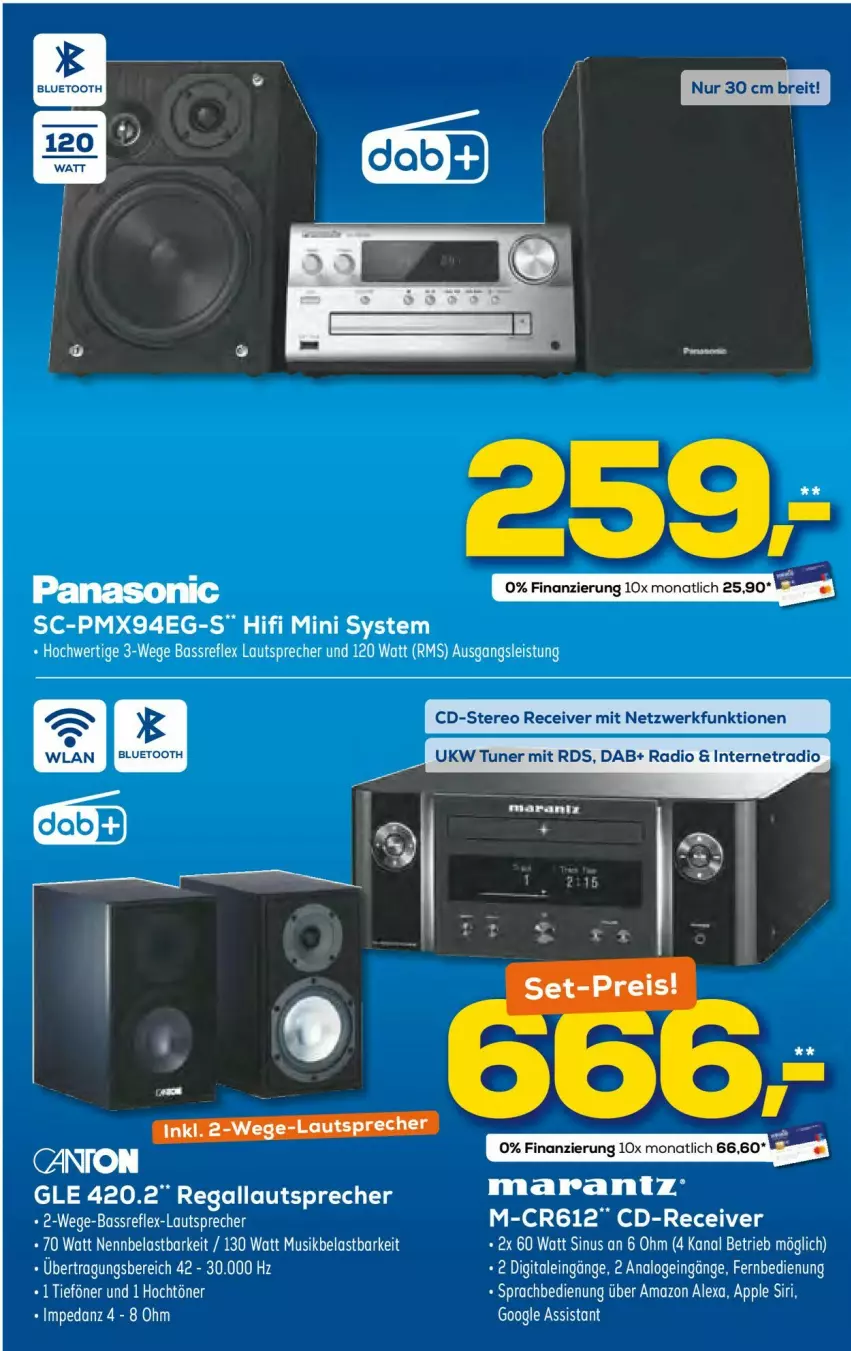 Aktueller Prospekt Euronics - Prospekte - von 25.01 bis 01.02.2023 - strona 7 - produkty: ente, lautsprecher, Radio, Receiver, regal, Ti, tuner