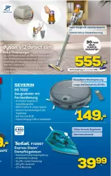 Gazetka promocyjna Euronics - Prospekte - Gazetka - ważna od 01.02 do 01.02.2023 - strona 28 - produkty: beutel, bügel, Bügeleisen, dampfbügeleisen, eis, elle, fernbedienung, Saugroboter, severin, tefal, Ti, wasser, wassertank