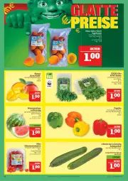 Gazetka promocyjna Marktkauf - Prospekt - Gazetka - ważna od 28.06 do 28.06.2025 - strona 12 - produkty: aprikose, aprikosen, bio, deka, edeka bio, eis, fleisch, früchte, gurke, gurken, mango, melone, paprika, pflaume, pflaumen, reis, salat, salate, Salatgurke, salatgurken, Ti, tomate, tomaten, wasser, wassermelone, ZTE