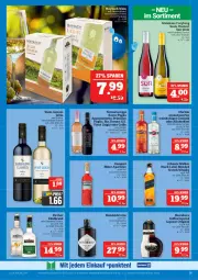 Gazetka promocyjna Marktkauf - Prospekt - Gazetka - ważna od 28.06 do 28.06.2025 - strona 25 - produkty: alkohol, bio, black label, blended scotch, campari, flasche, getränk, gin, grill, grillo, Hendrick's Gin, johnnie walker, lack, liqueur, martini, nuss, Pinot, pinot grigio, pircher, primitivo, rosato, sac, scotch, sim, Ti, wein