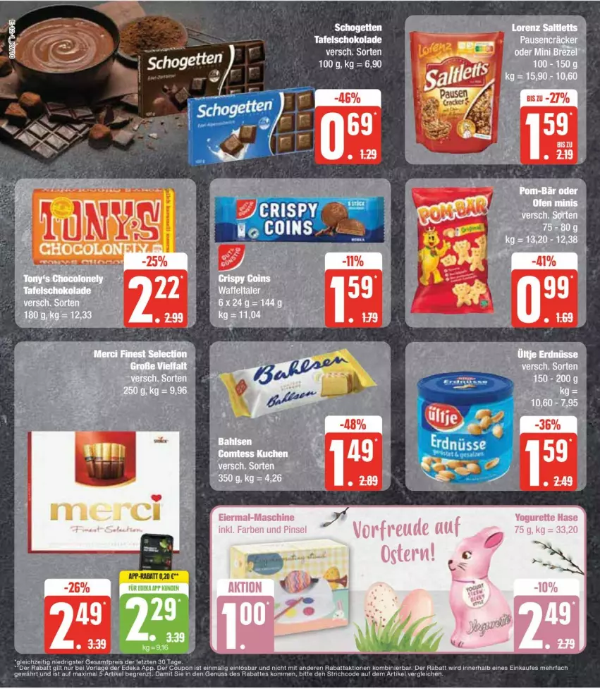 Aktueller Prospekt Edeka - Prospekte - von 04.03 bis 09.03.2024 - strona 16 - produkty: aeg, eis, nolte, reis, schoko, schokolade, tafelschokolade, tee, ZTE