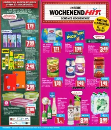 Gazetka promocyjna Hit - Wochenprospekt - Gazetka - ważna od 17.08 do 17.08.2024 - strona 15 - produkty: alkohol, Becher, Cap, captain morgan, collegeblock, deli reform, ecco, eintopf, eis, elle, emsa, erasco, espresso, flasche, Flinke Flasche, frucht, fruchtsecco, Füllhalter, Germ, gin, leibniz, margarine, mikrowelle, miracel, miracel whip, natur, nespresso, nestlé, office, pelikan, Pick Up!, reis, rel, rotkäppchen, salat, sandwich, sauce, saucen, sekt, smirnoff, spülmaschinen, starbucks, suppe, Ti, Tiere, Tintenpatrone, topf, uhu, vodka, volvic, Yo, ZTE