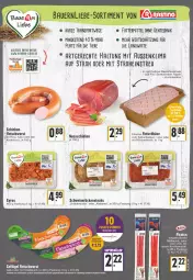 Gazetka promocyjna Edeka - Angebote der Woche - Gazetka - ważna od 13.08 do 13.08.2022 - strona 15 - produkty: auer, backofen, Bau, Bauer, butter, chili, eis, ente, erde, fleisch, fleischwurst, Geflügel, gyros, Käse, knoblauch, kräuter, kräuterbutter, Mett, mettwurst, mit knoblauch, mit röstzwiebeln, natur, nuss, Ofen, papier, ring, röstzwiebeln, Rückensteak, rückensteaks, Schal, Schale, schinken, schwein, schweine, schweinerücken, Sport, steak, steaks, Ti, Tiere, wein, weine, wurst, zwiebel, zwiebeln