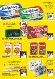 Gazetka promocyjna Edeka - Angebote der Woche - Gazetka - ważna od 13.08 do 13.08.2022 - strona 19 - produkty: after eight, angebot, chips, choco crossies, cola, crossies, eimer, Elan, erbsen, exquisa, exquisa frischkäse, frischkäse, Käse, Kinder, küche, Küchen, leimer, linsen, mehl, messer, miree, Müller, Paniermehl, pils, Tasche, taschen, taschentücher, Ti, tücher