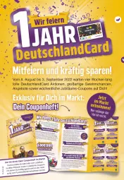 Gazetka promocyjna Edeka - Angebote der Woche - Gazetka - ważna od 13.08 do 13.08.2022 - strona 2 - produkty: angebot, angebote, chia, coupon, coupons, deka, deutschlandcard, eis, eistee, Elan, Jubiläums, lion, tee, Ti