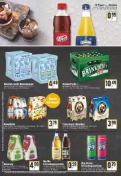 Gazetka promocyjna Edeka - Angebote der Woche - Gazetka - ważna od 13.08 do 13.08.2022 - strona 24 - produkty: alkohol, Alwa, bier, eier, eis, elle, erfrischungsgetränk, erfrischungsgetränke, flasche, franziskaner, getränk, getränke, gin, Intel, krombache, krombacher, krombacher pils, mineralwasser, orangina, pils, radler, rheinfels quelle, Ti, wasser, weissbier