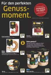 Gazetka promocyjna Edeka - Angebote der Woche - Gazetka - ważna od 13.08 do 13.08.2022 - strona 27 - produkty: ACC, aktionspreis, auer, Becher, Brei, brot, Burrata, Carpaccio, eis, elle, filet, filets, fisch, fische, fleisch, geback, Graved Lachs, in olivenöl, lachs, LG, nuss, olive, oliven, olivenöl, reis, thunfisch, Ti, wagner, walnuss, Weizenbrot