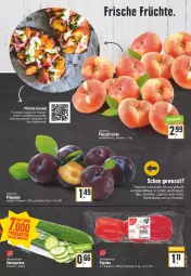 Gazetka promocyjna Edeka - Angebote der Woche - Gazetka - ważna od 13.08 do 13.08.2022 - strona 9 - produkty: braten, deka, eis, fleisch, frucht, früchte, grill, gurke, gurken, konfitüre, kuchen, merl, mozzarella, paprika, pflaume, pflaumen, pizza, rel, rum, Rumtopf, salat, Salatgurke, salatgurken, Schal, Schale, Soße, Ti, topf, vorspeise