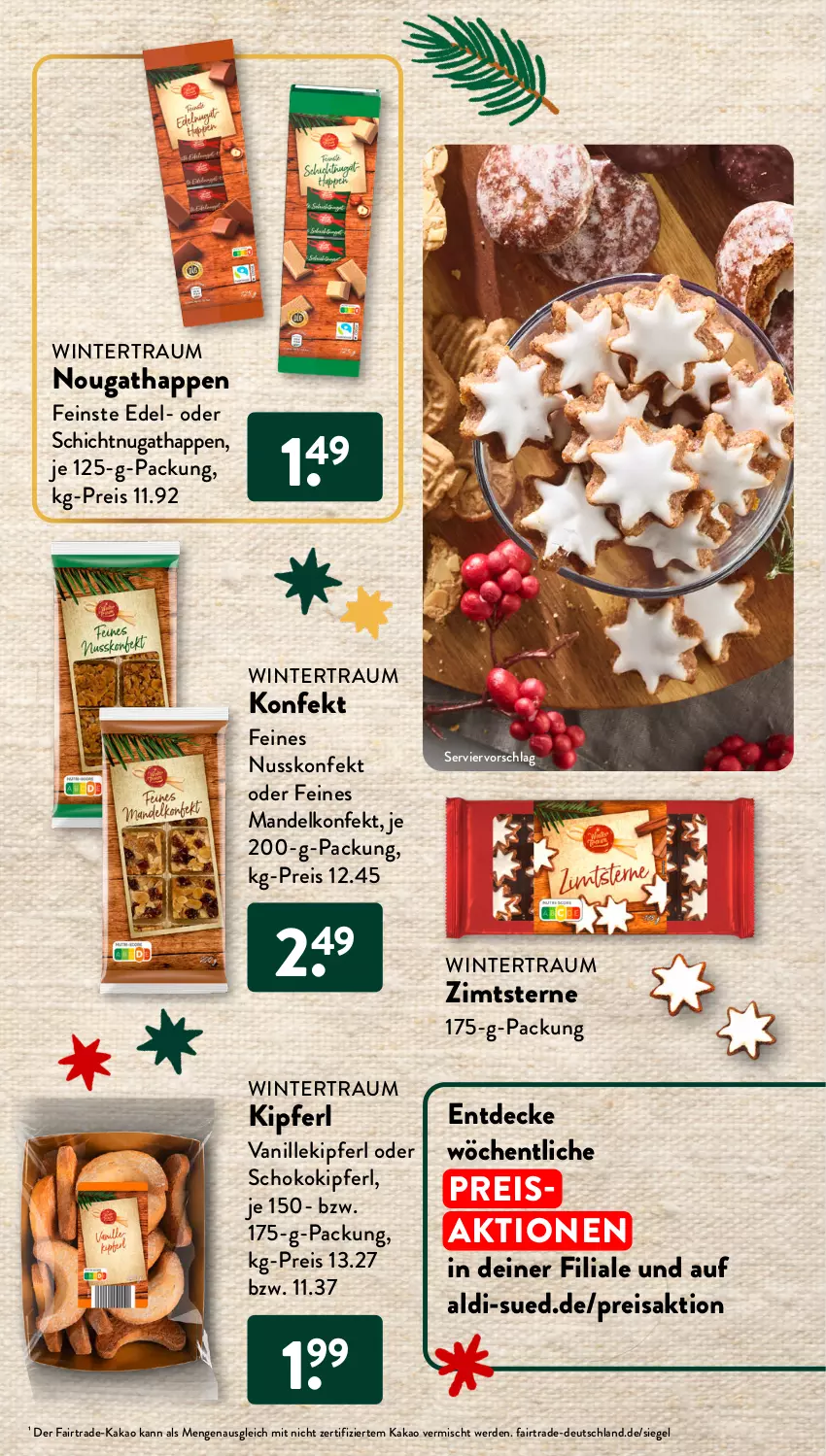 Aktueller Prospekt AldiSud - SÜSSER GENUSS ZUM ALDI PREIS. - von 01.11 bis 30.11.2023 - strona 13 - produkty: aldi, decke, eis, erde, kakao, mandel, nuss, reis, schoko, Ti, vanille