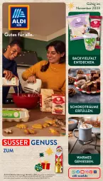 Gazetka promocyjna AldiSud - SÜSSER GENUSS ZUM ALDI PREIS. - Gazetka - ważna od 30.11 do 30.11.2023 - strona 1 - produkty: aldi, auto, decke, eis, nuss, schoko, Ti