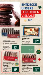 Gazetka promocyjna AldiSud - SÜSSER GENUSS ZUM ALDI PREIS. - Gazetka - ważna od 30.11 do 30.11.2023 - strona 18 - produkty: Berger, braun, decke, eis, erde, kakao, kuchen, Lebkuchen, milch, nürnberger, Oblaten, reis, schoko, schokolade, Ti, vollmilch, Zartbitterschokolade, zucker