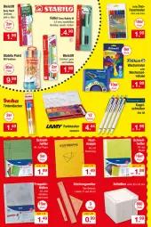 Gazetka promocyjna Zimmermann - Prospekte - Gazetka - ważna od 12.08 do 12.08.2023 - strona 12 - produkty: aqua, Bleistift, eis, fasermaler, Fineliner, Kugel, Postmappe, stabilo, Ti, Tintenlöscher