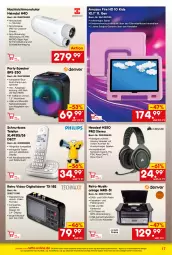 Gazetka promocyjna Netto Marken-Discount - Online-Angebote Oktober - Gazetka - ważna od 31.10 do 31.10.2023 - strona 17 - produkty: akku, angebot, buch, deo, eis, elle, Headset, Kinder, latte, lautsprecher, LG, microsd, Mp3, ndk, nintendo, Nintendo Switch, ps4, Radio, reis, Schnurloses Telefon, Spiele, tablet, telefon, teller, Ti, usb, Xbox, Xbox One, ZTE