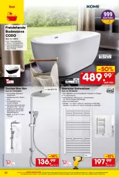 Gazetka promocyjna Netto Marken-Discount - Online-Angebote Oktober - Gazetka - ważna od 31.10 do 31.10.2023 - strona 28 - produkty: angebot, Bad, Badewanne, Badheizkörper, brause, dell, edelstahl, eis, elle, handbrause, Liege, Mode, ndk, reis, teller, Ti, Wanne, wasser, ZTE