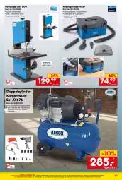 Gazetka promocyjna Netto Marken-Discount - Online-Angebote Oktober - Gazetka - ważna od 31.10 do 31.10.2023 - strona 43 - produkty: angebot, Bau, eis, koffer, kompressor, ndk, reifen, reis, säge, schlauch, Ti, tisch, usb, ZTE