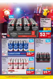 Gazetka promocyjna Netto Marken-Discount - Online-Angebote Oktober - Gazetka - ważna od 31.10 do 31.10.2023 - strona 7 - produkty: angebot, bestpreis, cola, eis, getränk, Gorbatschow, gorbatschow wodka, jack daniel, jack daniel's, maracuja, Mixgetränk, ndk, reis, smirnoff, Three Sixty, Ti, vodka, wodka, ZTE