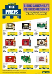 Gazetka promocyjna Metro - Wochen-Angebote Händler - Gazetka - ważna od 07.06 do 07.06.2025 - strona 5 - produkty: abholpreise, angebot, angebote, auer, bier, Biere, desperados, eis, erdinger, flasche, franziskaner, getränk, getränke, Hefe, heineken, ilag, krombache, krombacher, Metro, Palette, Paula, paulaner, pils, premium pils, Rauch, reis, rwe, steiner, Ti, tiefpreis, tyskie, warsteiner