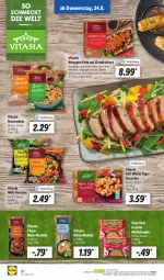 Gazetka promocyjna Lidl - Aktionsprospekt - Gazetka - ważna od 26.08 do 26.08.2023 - strona 46 - produkty: bett, ente, garnelen, gewürz, ndk, nudel, nudeln, reifen, Schal, Schale, schnitten, suppe, Ti, tisch, vita, wok, Yum Yum, ZTE
