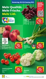 Gazetka promocyjna Lidl - Aktionsprospekt - Gazetka - ważna od 26.08 do 26.08.2023 - strona 50 - produkty: blume, blumen, blumenkohl, cocktail, cocktails, eis, frucht, Lauchzwiebel, lauchzwiebeln, LG, ndk, Rauch, reis, Schal, Schale, strauchtomaten, Ti, tomate, tomaten, trauben, zwiebel, zwiebeln