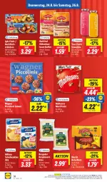 Gazetka promocyjna Lidl - Aktionsprospekt - Gazetka - ważna od 26.08 do 26.08.2023 - strona 54 - produkty: angebot, auer, backfisch, Bau, Bauer, bergader, coupon, elle, filet, fisch, fischstäbchen, gutfried, hähnchenbrust, iglo, Käse, malteser, milram, ndk, nestlé, piccolinis, salami, Schal, Schale, smoothie, teller, Ti, true fruits, wagner