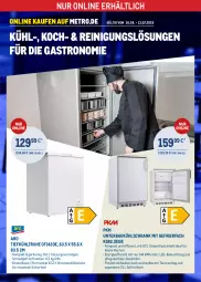 Gazetka promocyjna Metro - Online: Kühlen, Kochen, Reinigen - Gazetka - ważna od 13.07 do 13.07.2025 - strona 1 - produkty: Bau, beleuchtung, gefrierfach, küche, Küchen, kühlschrank, kühlschrank mit, led-beleuchtung, leine, LG, Maus, Metro, Reinigung, Schrank, thermostat, Ti