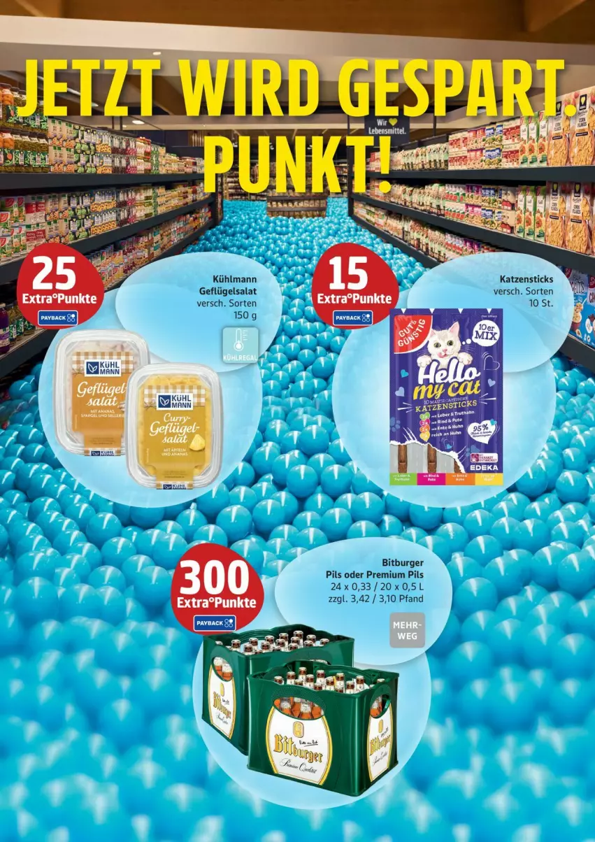 Aktueller Prospekt Edeka - Prospekte - von 08.09 bis 13.09.2025 - strona 25 - produkty: bitburger, bitburger pils, burger, Geflügel, geflügelsalat, kühlmann, pils, premium pils, salat, Ti