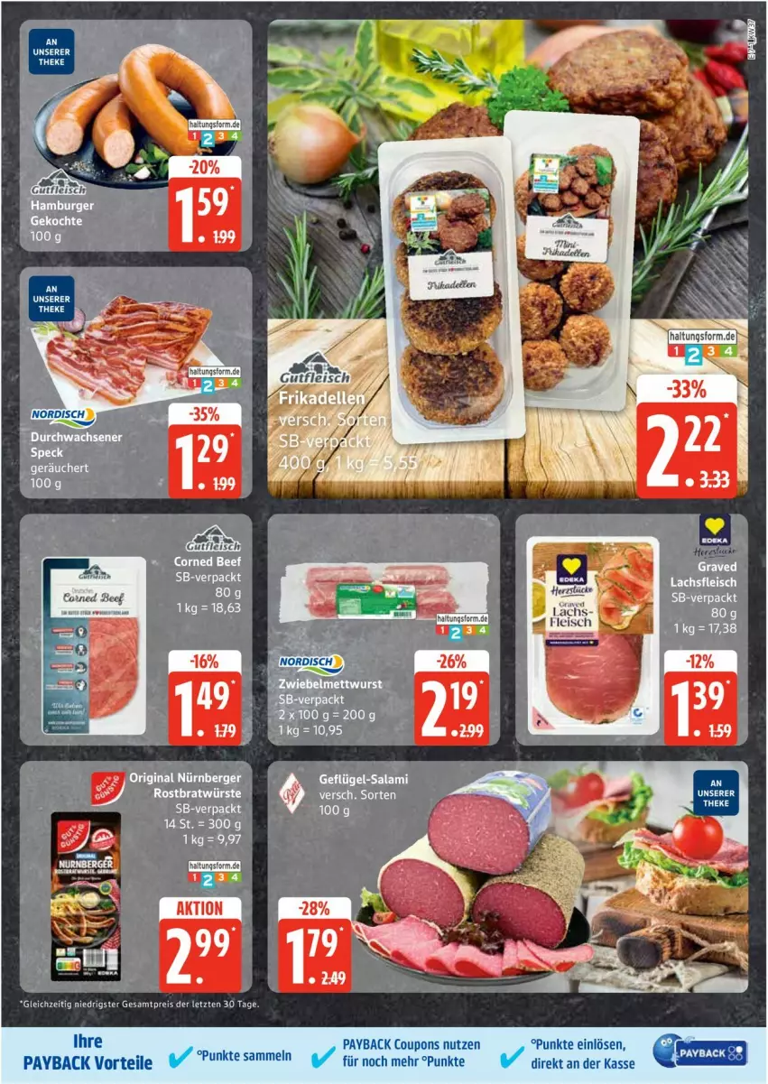 Aktueller Prospekt Edeka - Prospekte - von 08.09 bis 13.09.2025 - strona 7 - produkty: Berger, coupon, coupons, eis, gin, nürnberger, payback, reis, Ti, ZTE