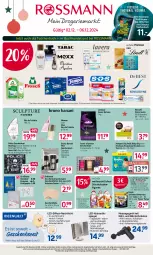 Gazetka promocyjna Rossmann - Prospekte - Gazetka - ważna od 06.12 do 06.12.2024 - strona 1 - produkty: Adventskalender, akku, angebot, angebote, aufbewahrungstasche, baby-dry, Bad, body, bodylotion, bohne, bohnen, bruno banani, buch, Cap, coupon, creme, cremedusche, deo, deospray, deospray 150 ml, dolce gusto, dusche, duschgel, Eau de parfum, eau de toilette, eau de toilette 100 ml, ente, Finish, geschenkset, geschirr, kosmetik, Kosmetikspiegel, kraft, lavazza, lavazza ganze bohne, Lotion, Massagegerät, Nachtlicht, Nescafé, pampers, Pants, papier, parfum, pralinen, reiniger, schoko, schokolade, schokoladen, spiegel, spülmaschinen, tafelschokolade, Tasche, taschen, Taschenbuch, Ti, Tüte, windeln, windeln oder pants