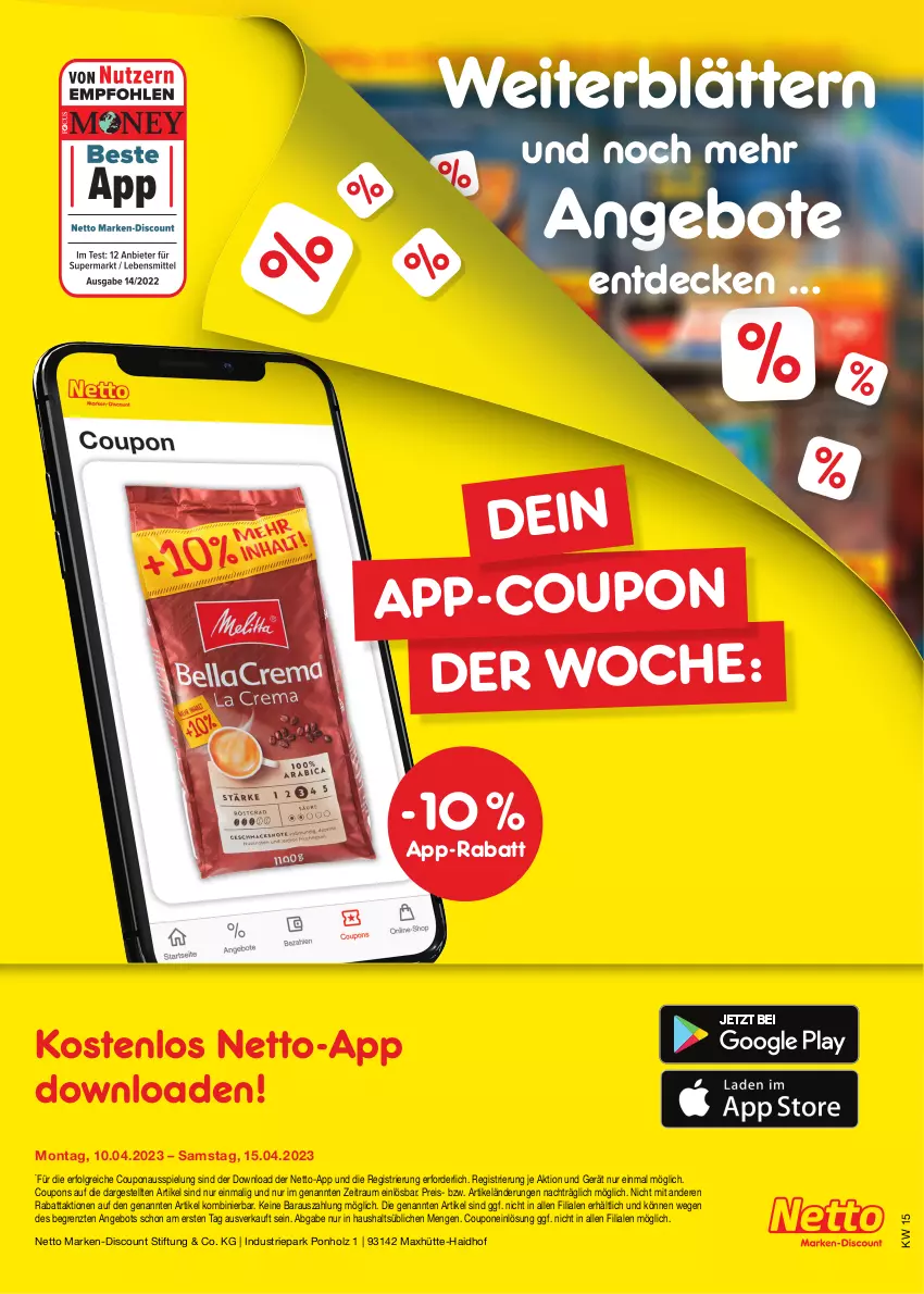 Aktueller Prospekt Netto Marken-Discount - Filial-Angebote - von 11.04 bis 15.04.2023 - strona 41 - produkty: angebot, angebote, coupon, coupons, decke, discount, eis, Holz, LG, marken-discount, reis, Ti, ZTE