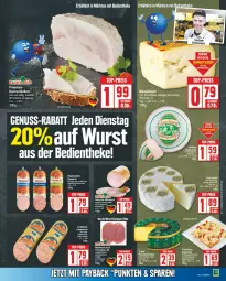 Gazetka promocyjna Edeka - Prospekte - Gazetka - ważna od 22.02 do 22.02.2025 - strona 9 - produkty: bier, eis, Käse, kochschinken, mac, nuss, reis, schinken, schnittkäse, tee, teewurst, Ti, top-preis, wurst