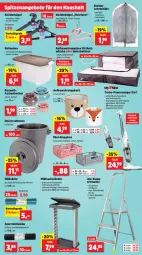 Gazetka promocyjna Thomas Philipps - Gazetka - ważna od 09.03 do 09.03.2024 - strona 11 - produkty: angebot, angebote, aufbewahrungsbox, Becher, bett, bettwäsche, beutel, bodensauger, bügel, Clin, decke, Deckel, eis, elle, Klappbox, klapptritt, kleid, kleider, kleiderbügel, korb, müllbeutel, reis, Ria, Rollenbox, rwe, sac, schutzhülle, teller, Ti, tisch, vorteilspreis