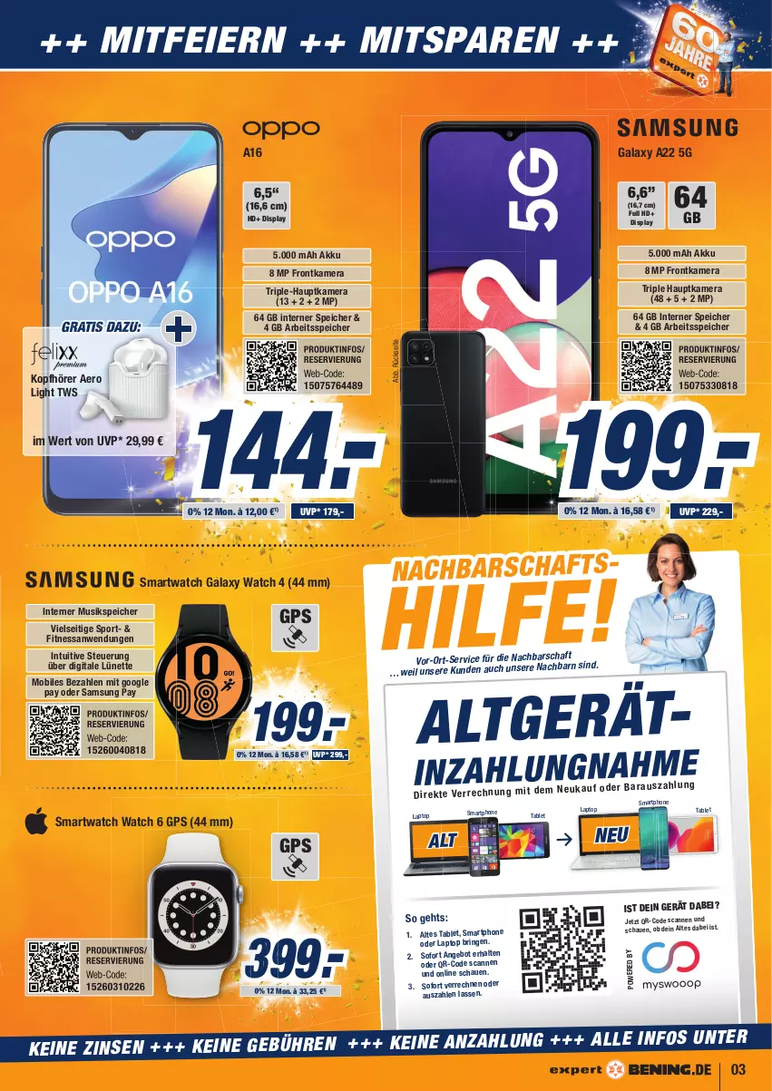 Aktueller Prospekt Expert Aurich - Prospekte - von 04.03 bis 10.03.2022 - strona 3 - produkty: akku, angebot, eier, frontkamera, GPS, hauptkamera, kamera, kopfhörer, Laptop, ring, Samsung, smartphone, smartwatch, Sport, tablet, Ti