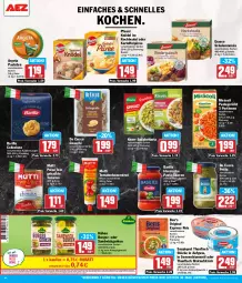 Gazetka promocyjna Aez - Prospekte - Gazetka - ważna od 20.07 do 20.07.2024 - strona 10 - produkty: aufstrich, barilla, beutel, blume, blumen, blumenöl, Brei, brot, brotaufstrich, burger, coupon, coupons, De Cecco, ecco, eis, elle, erasco, erde, fisch, gin, gnocchi, gurke, gurken, kartoffel, Kartoffelpüree, Knödel, knorr, kochbeutel, Kraut, Kühne, Mirácoli, möhren, Mutti, pasta, pasta-sauce, Pastagericht, pastete, peperoni, Peroni, pesto, pfanni, pizza, püree, reis, Ria, salat, sandwich, sauce, saucen, saupiquet, Schal, Schale, sofort-rabatt, sonnenblume, sonnenblumen, sonnenblumenöl, thunfisch, Ti, tomate, tomaten, wurst, ZTE