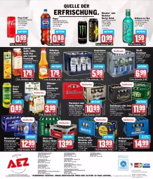 Gazetka promocyjna Aez - Prospekte - Gazetka - ważna od 20.07 do 20.07.2024 - strona 16 - produkty: AEZ, amecke, Astra, Berger, bier, bio, bitburger, buch, burger, cola, drink, drucker, eis, elle, energy drink, Engel, ente, fisch, flasche, flensburger, frucht, fruchtsaft, Germ, gerolsteine, gerolsteiner, gin, glasflasche, gösser, ice tea, jever, kerze, könig pilsener, krombache, krombacher, LG, mönchshof, monster, natur, natur radler, pepsi, perla, pils, pilsener, radeberger, radler, reis, rel, ring, Rockstar, rum, saft, säfte, Sprudel, Staatl. Fachingen, steiner, teller, Ti, uhr, valensina, warsteiner, weihenstephan, weissbier, ZTE