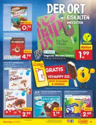 Gazetka promocyjna Netto Marken-Discount - Filial-Angebote - Gazetka - ważna od 22.07 do 22.07.2023 - strona 19 - produkty: ACC, angebot, angebote, bestpreis, brause, cookie, cookies, coupon, creme, dessert, eis, hörnchen, kakao, keks, Kinder, kinder bueno, mandel, milch, Mochi, reis, sandwich, stieleis, Ti, vanille, Waffelhörnchen, ZTE