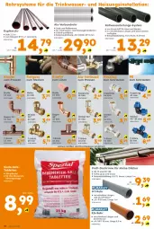 Gazetka promocyjna  - Gazetka - ważna od 24.05 do 24.05.2025 - strona 18 - produkty: beispielabbildung, beutel, braun, eis, Garten, leine, messer, salz, schrauben, tablet, tablett, Tablette, Ti, wasser