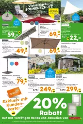 Gazetka promocyjna  - Gazetka - ważna od 24.05 do 24.05.2025 - strona 2 - produkty: ampelschirm, angebot, edelstahl, ente, Garten, gsw, latte, lorenz, pavillon, quad, schirmständer, schutzhülle, sonnenschirm, sonnensegel, Ti, tisch, tragegriff, uv-schutz