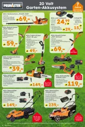 Gazetka promocyjna  - Gazetka - ważna od 24.05 do 24.05.2025 - strona 8 - produkty: akku, auto, Bau, Brei, bürste, bürsten, eis, Garten, Grasschere, heckenschere, Kette, koffer, korb, ladegerät, Leuchte, leuchten, LG, messer, ohne akku und ladegerät, rasen, rasenmäher, rasentrimmer, Rauch, reiniger, reis, rwe, säge, Schere, schnellladegerät, Strauchschere, Ti, tisch, werkzeug