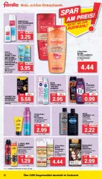 Gazetka promocyjna Famila - Prospekte - Gazetka - ważna od 24.09 do 24.09.2022 - strona 22 - produkty: auer, diadem, dusche, eis, elnett, elvital, flasche, garnier, got2b, haarspray, Hautpflege, L´Oréal, nivea, Pflegespülung, reis, schwarzkop, schwarzkopf, shampoo, shampoo oder spülung, spülung, syoss, Ti, vita, Yo, ZTE