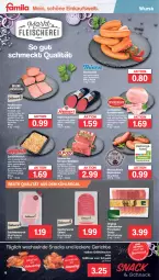 Gazetka promocyjna Famila - Prospekte - Gazetka - ważna od 24.09 do 24.09.2022 - strona 6 - produkty: aufschnitt, aus dem kühlregal, axe, backofen, Bau, bockwurst, braten, eis, fleisch, Garten, gin, grill, grillhähnchen, grillhaxe, Haxe, kasseler, kochschinken, kräuter, kräutern, kühlregal, mac, Mett, metten, Mettenden, mit zwiebeln, Ofen, pfanne, pfeffer, prosciutto, prosciutto crudo, Rauch, regal, reis, salami, schinken, schinkenwurst, schnitten, schwein, schweine, serrano, snack, snacks, Ti, tisch, wein, weine, wurst, zwiebel, zwiebeln