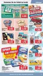 Gazetka promocyjna Famila - Prospekte - Gazetka - ważna od 24.09 do 24.09.2022 - strona 9 - produkty: bavaria blu, Becher, bergader, beutel, bratwurst, brezel, buch, camembert, decke, eis, erde, exquisa, exquisa frischkäse, friesischer hirtenkäse, frischkäse, gewinnspiel, gin, Hefe, henglein, hirtenkäse, Holz, kabanos, Käse, käsescheiben, Körniger Frischkäse, kühlregal, Le Rustique, mac, natur, nudel, nudeln, regal, reis, rel, Ria, salami, Ti, wurst, zott, zottarella, zottarella minis, ZTE