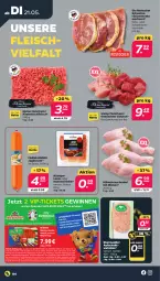 Gazetka promocyjna Netto - Woche 21 - Gazetka - ważna od 25.05 do 25.05.2024 - strona 4 - produkty: auer, aufschnitt, Bau, Bauer, Bauernschinken, bier, eis, erde, fleisch, Fleischerei, Geflügel, gewinnspiel, gulasch, hackfleisch, hähnchenschenkel, henkel, jagdwurst, Käse, LG, marinade, minutenschnitzel, Persona, reis, Ria, rind, rinder, rinderhackfleisch, Rostocker, Rückensteak, rückensteaks, schenkel, Schere, schinken, schnitzel, schwein, schweine, schweinerücken, steak, steaks, Ti, wein, weine, wiesenhof, wurst