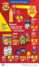 Gazetka promocyjna Lidl - Aktionsprospekt - Gazetka - ważna od 03.09 do 03.09.2022 - strona 36 - produkty: aioli, backfisch, Becher, eis, eisbecher, feinjoghurt, filegro, fisch, Gelatelli, granini, granini die limo, iglo, joghur, joghurt, landliebe, limo, mac, meggle, mövenpick, natur, naturjoghurt, ndk, Ofen, reis, rotkäppchen, Schal, Schale, schnäppchen, Ti