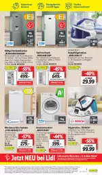 Gazetka promocyjna Lidl - Aktionsprospekt - Gazetka - ważna od 03.09 do 03.09.2022 - strona 53 - produkty: auer, bügel, Bügelstation, dampfbügelstation, eis, eiswürfel, eiswürfelbereiter, elle, erde, gefrierkombination, gefrierschrank, küche, LG, ndk, obst, Obst und Gemüse, reis, rum, Schrank, silvercrest, Spektrum, Ti, Toplader, Trockner, und gemüse, waschmaschine, wasser, wassertank, würfel