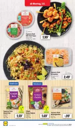 Gazetka promocyjna Lidl - Aktionsprospekt - Gazetka - ważna od 08.06 do 08.06.2024 - strona 14 - produkty: eis, fisch, latte, mit gemüse, ndk, nudel, nudeln, reis, Schal, Schale, Tapas, Ti, vita